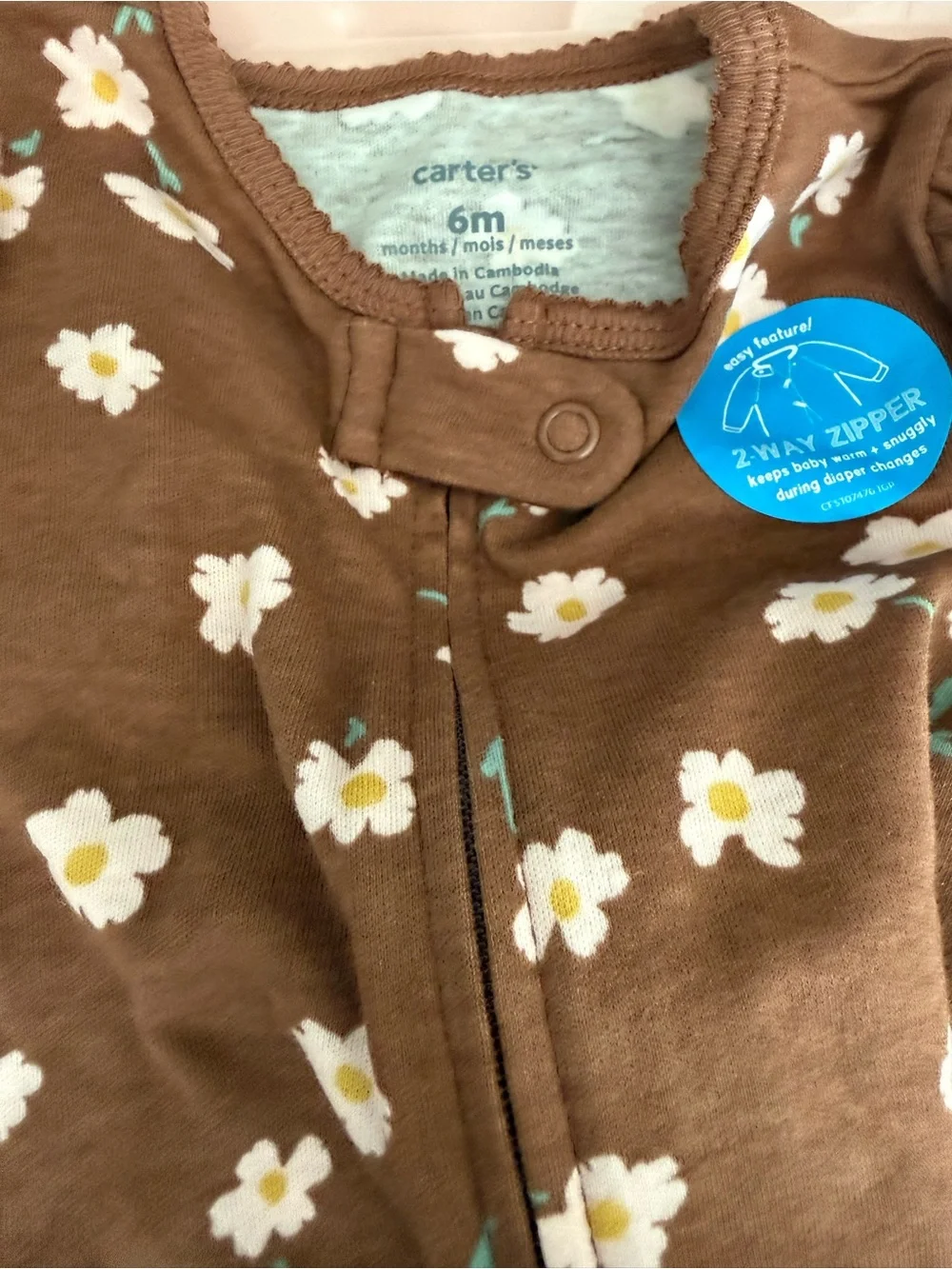 New, 3 girl footie pajamas
